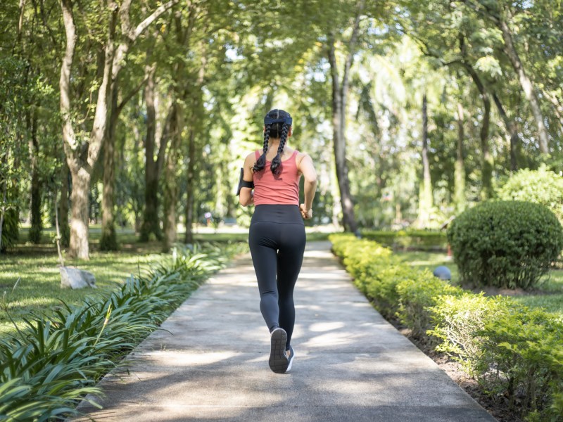 Frau Joggen