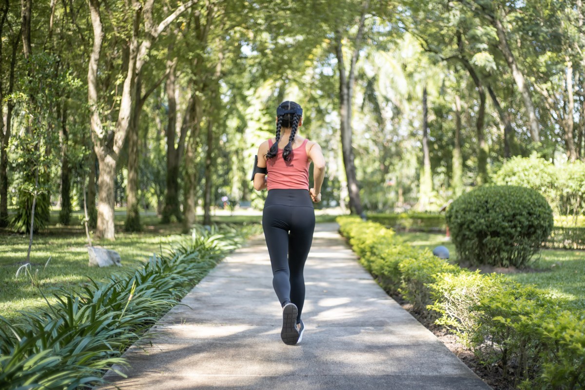 Frau Joggen