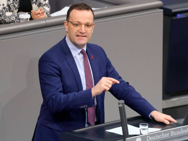 Jens Spahn im Deutschen Bundestag.