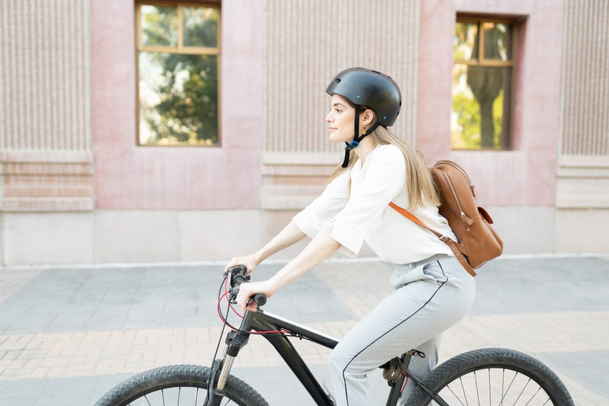 Frau Fahrrad