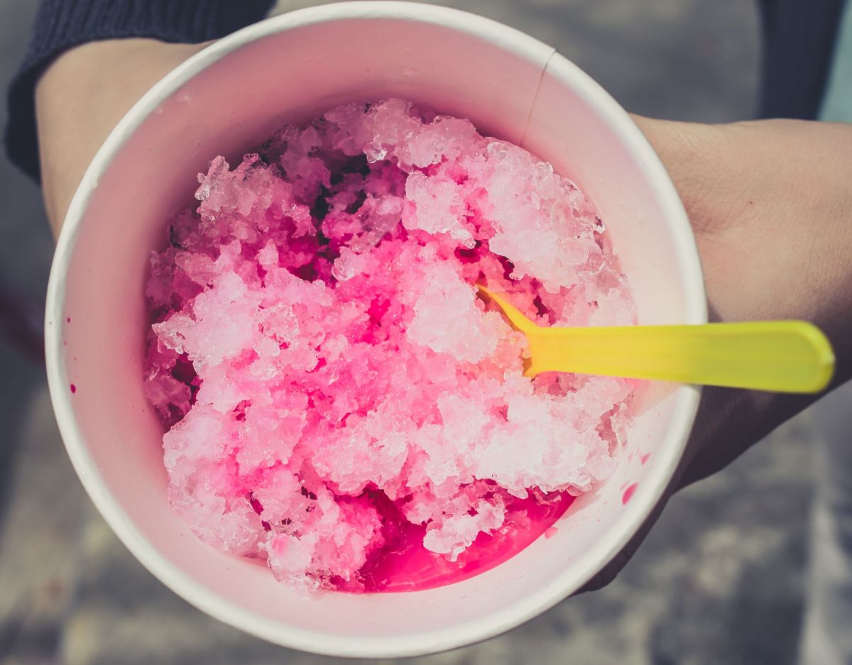 Fruchteis mit nur einer Zutat: Shave Ice.