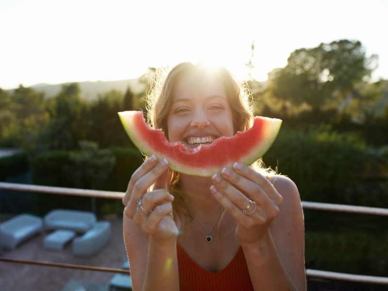 Frau Wassermelone