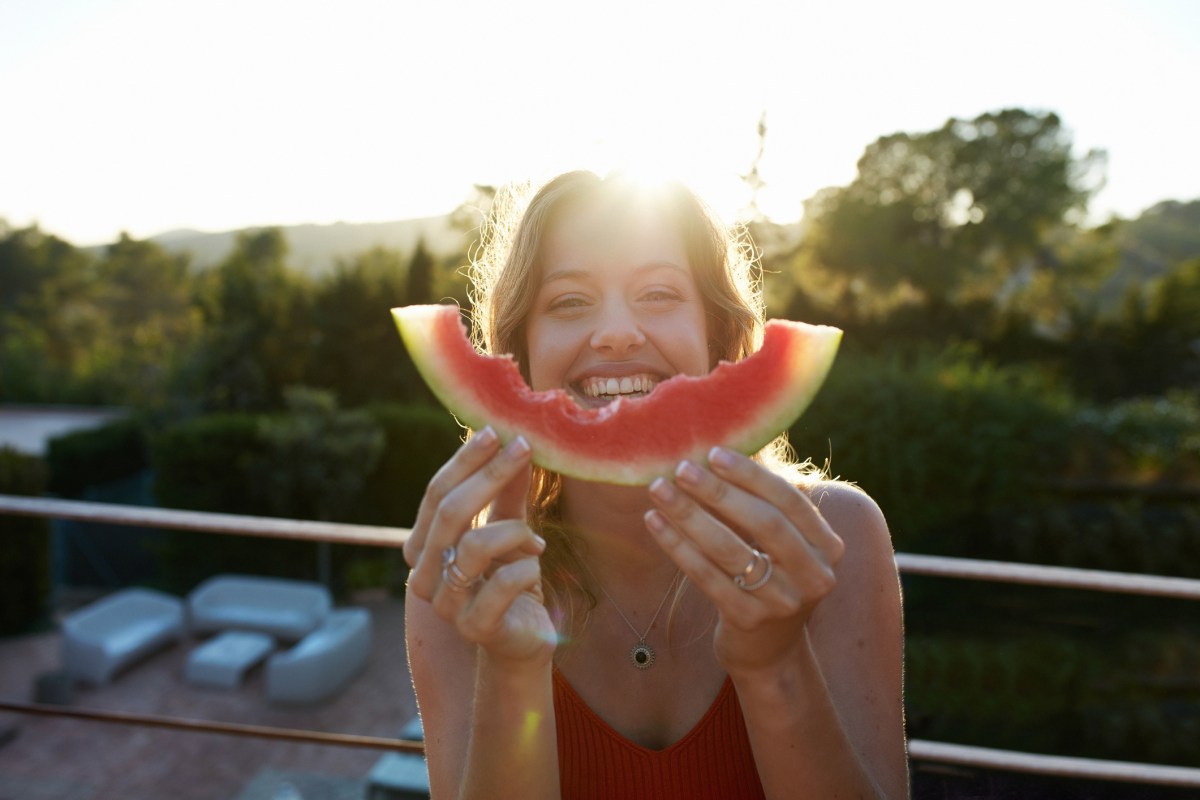 Frau Wassermelone