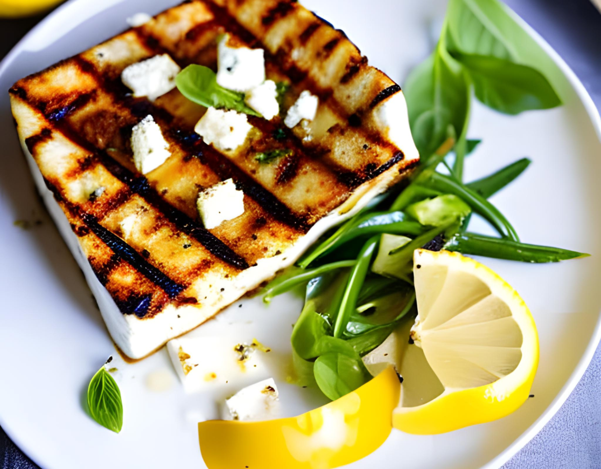 Feta gegrillt