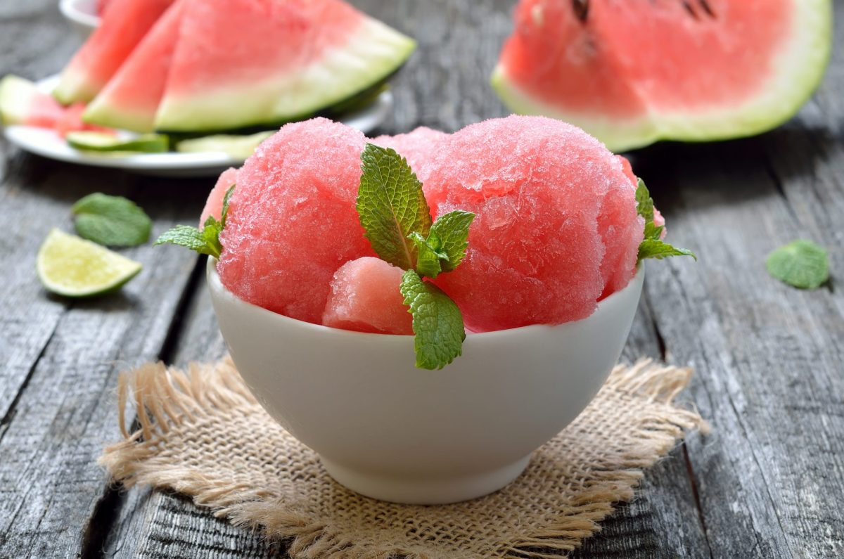 Wassermelonen-Sorbet