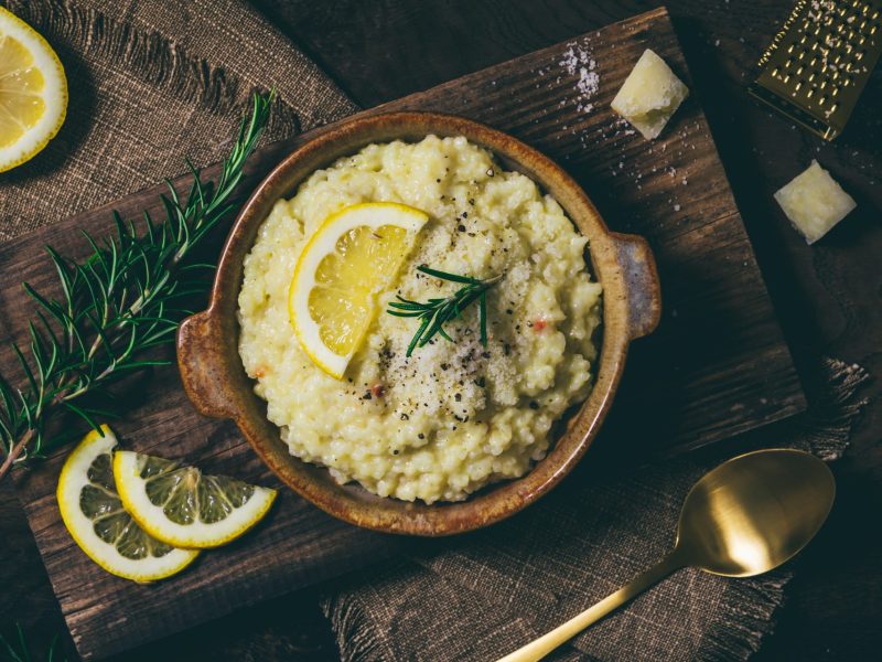 Zitronen-Risotto