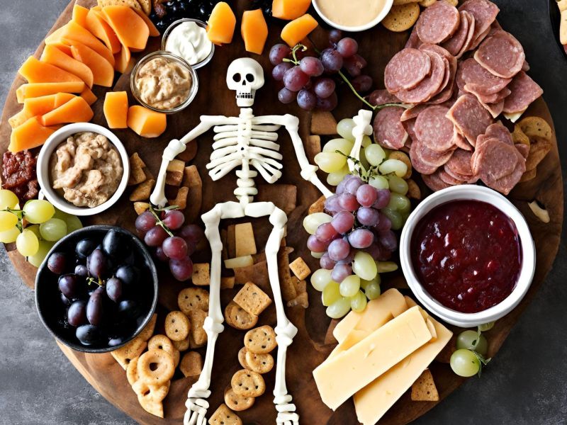 Charcuterie Board für Halloween