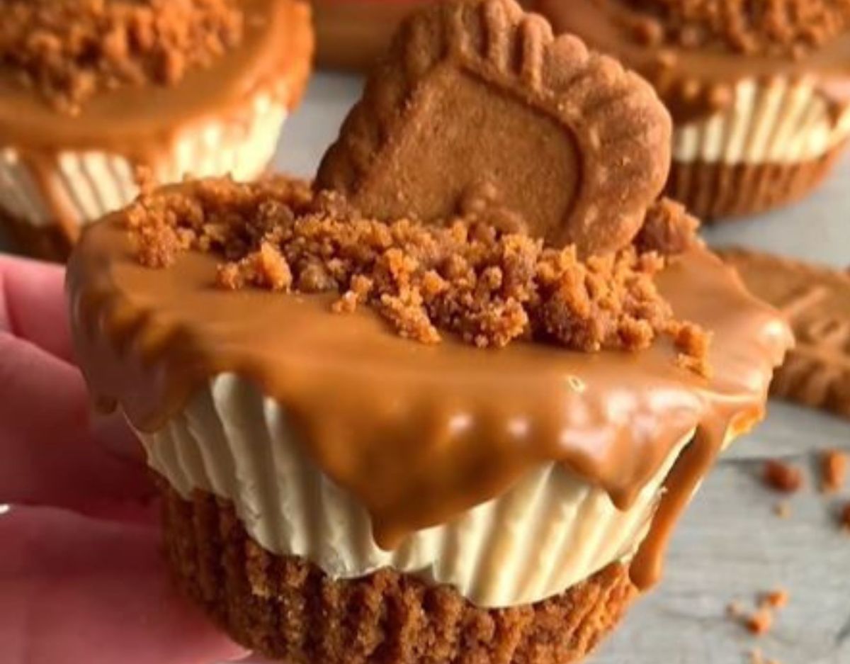 Biscoff Cheesecake Muffins