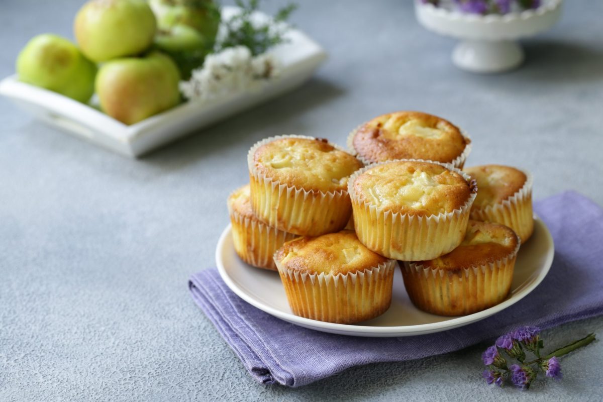 vegane Apfelmuffins