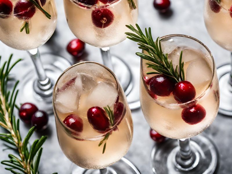 Mistletoe Mimosa: Cocktail-Idee für Weihnachten