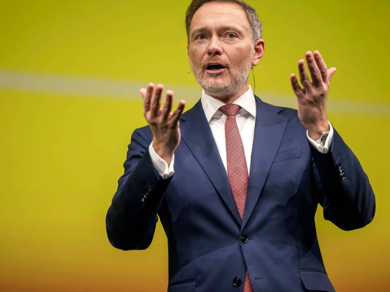 Bundesfinanzminister Christian Lindner