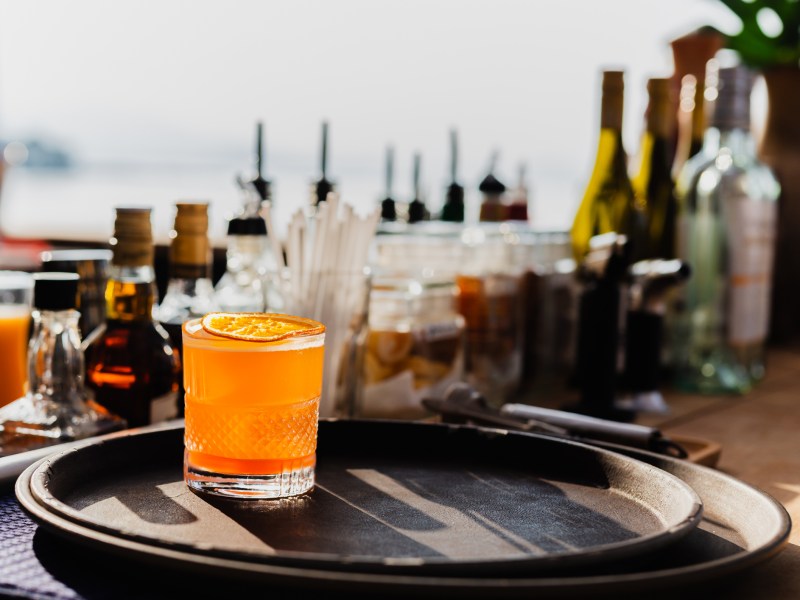 Aperol Spritz anders: Italian Greyhound Cocktail mit Wodka