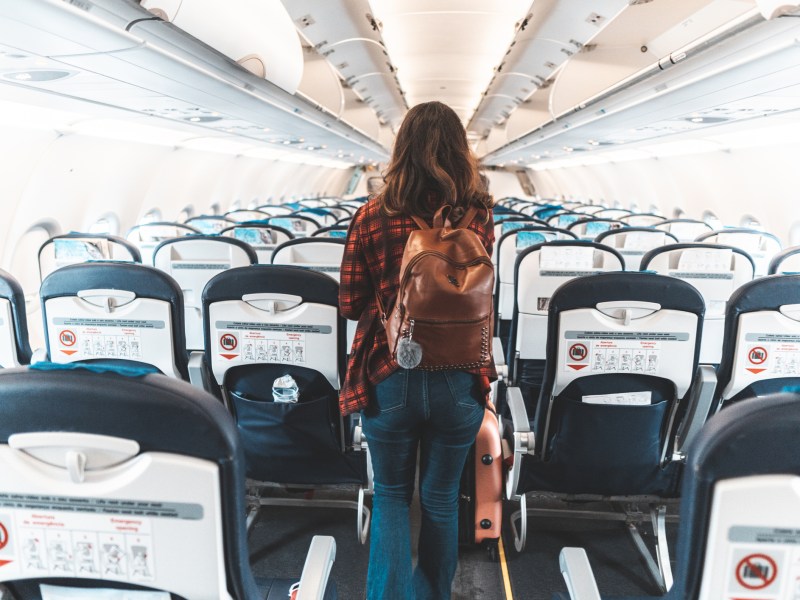 Den Sitzplatz im Flugzeug zu ändern ist nicht ganz ungefährlich.