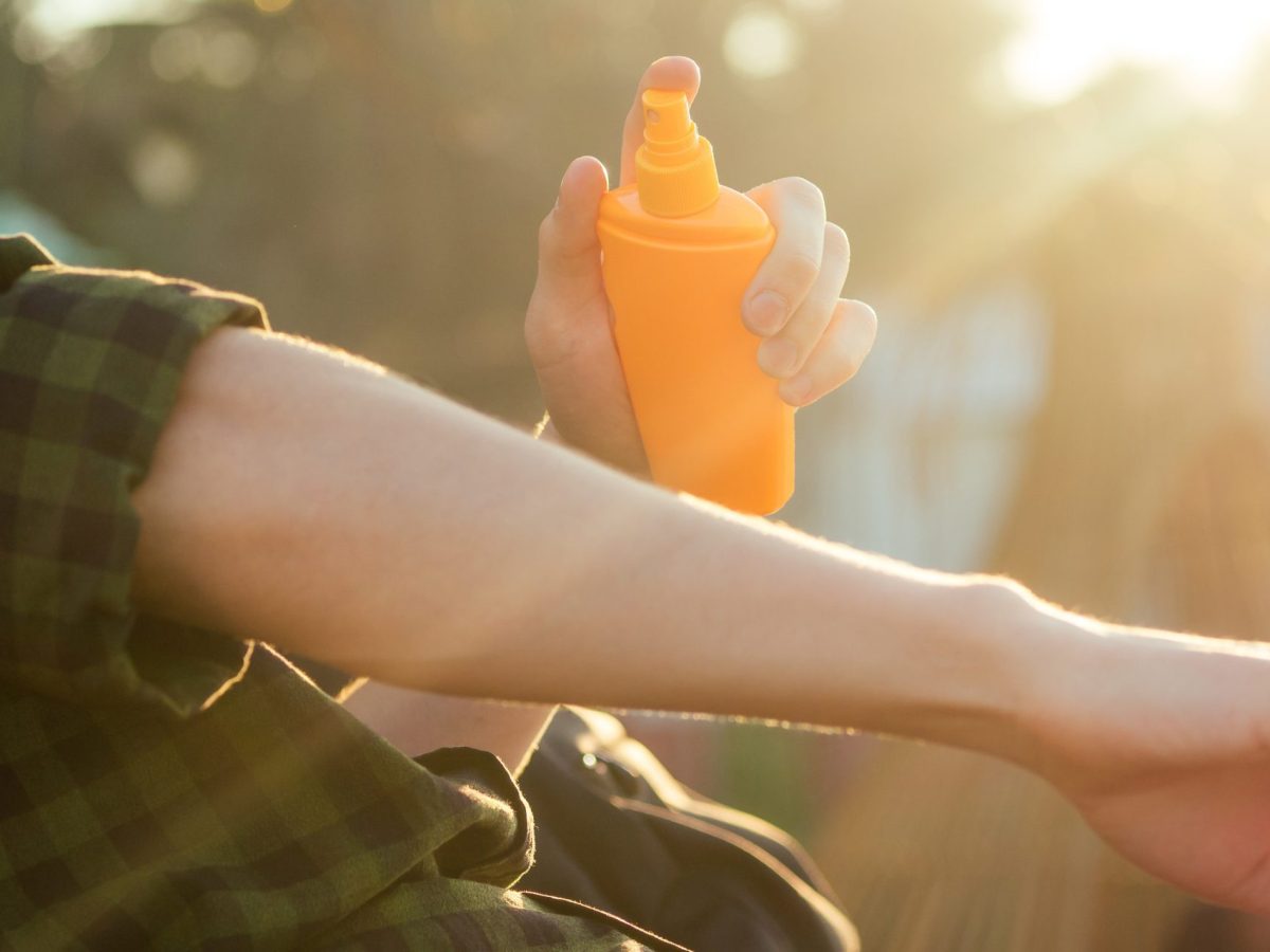 Sonnencreme im FrÃ¼hling