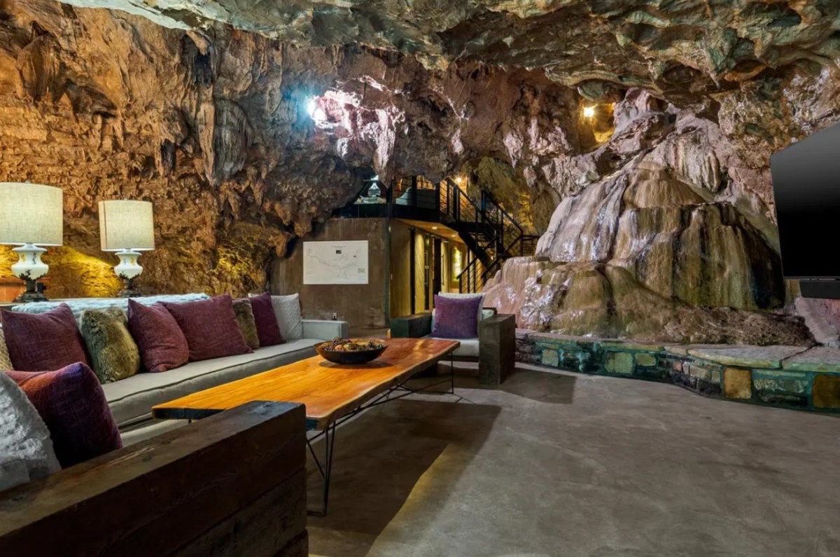 Die Beckham Creek Cave Lodge ist wohl eine der ungewöhnlichsten Ferienwohnungen der Welt.