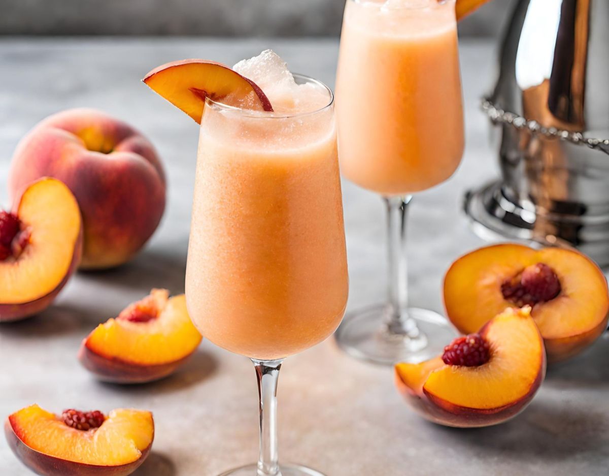 Frozen Bellini: Cocktail Rezept