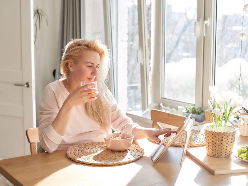 Frau Frühstück