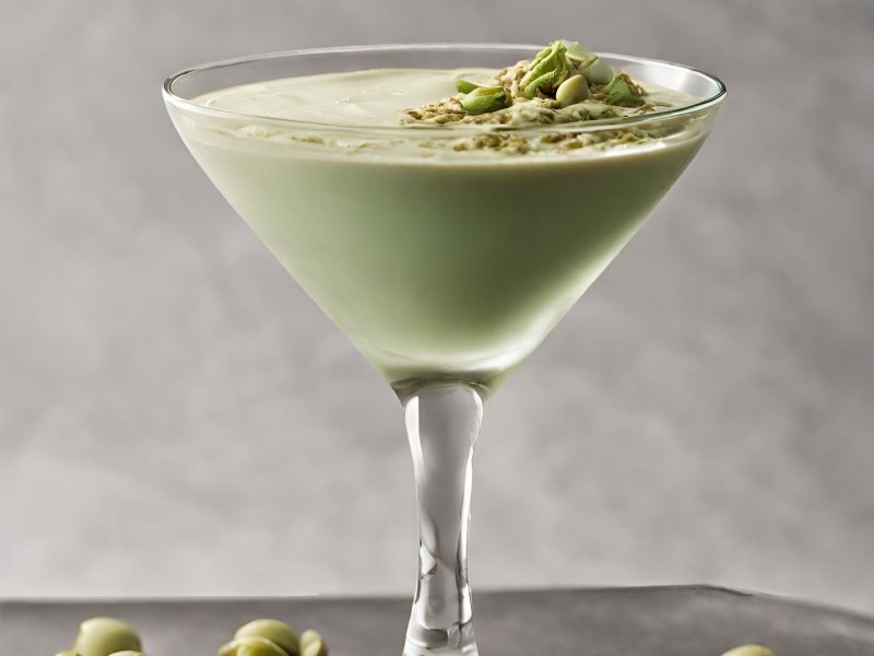 Pistachio Martini mit Baileys: Cocktail Rezept