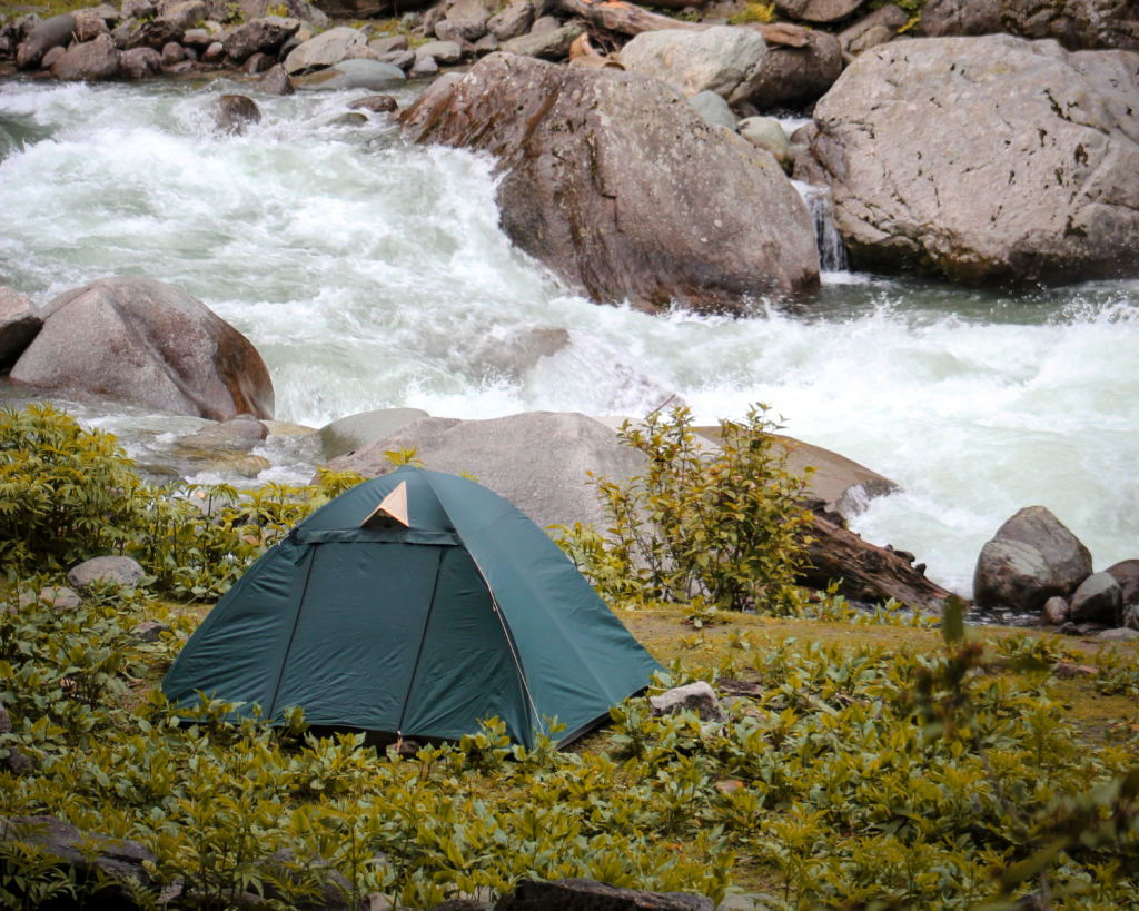 Einfach irgendwo campen: in Italien ist es nicht erlaubt.