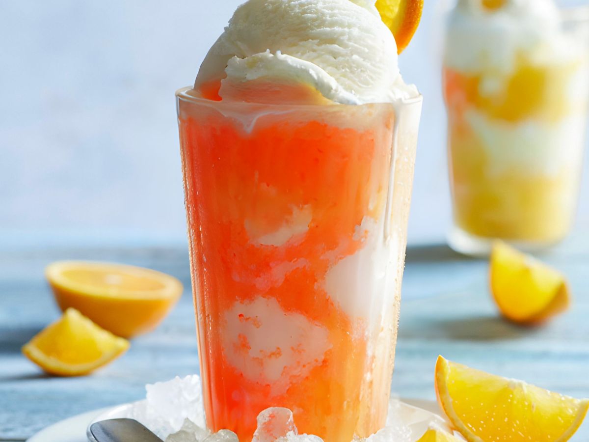 Ice Cream Float mit Aperol: So cremig, so lecker!