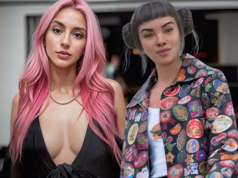 KI Influencerinnen Lil Miquela und Aitana Lopez