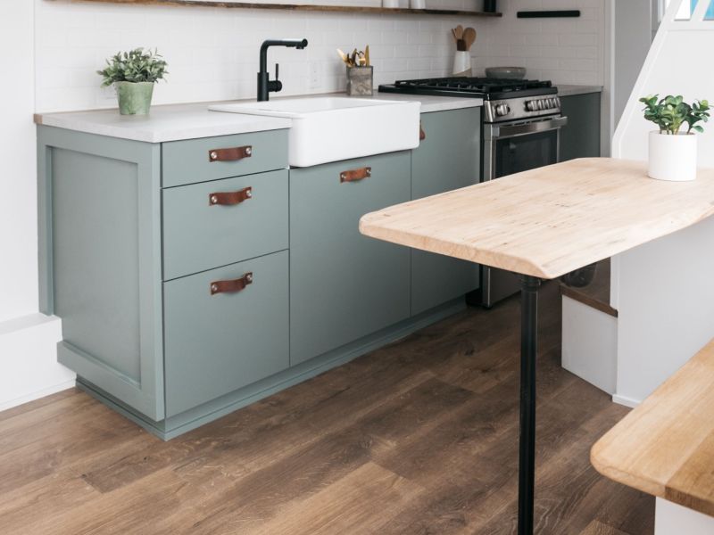 DIY Idee: Mehr Stauraum in kleinen Küchen