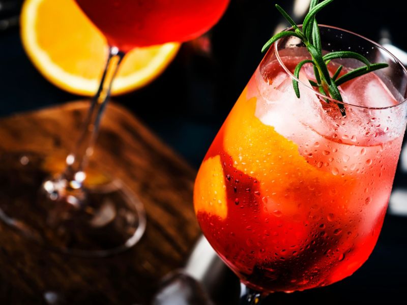 Aperol Spritz Campari Cocktails
