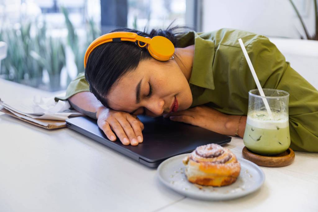 Frau Fr&uuml;hlingsm&uuml;digkeit