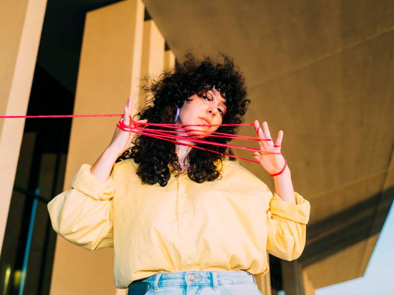 Frau Push-Pull.methode