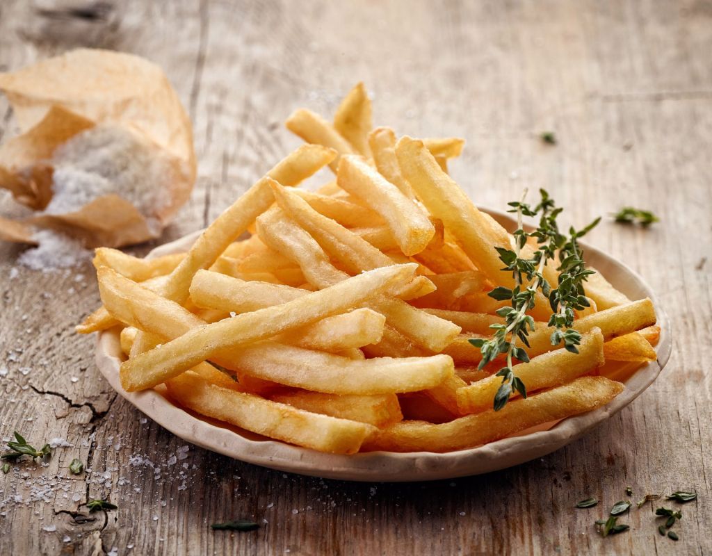 Pommes Fries mit Rosmarin Tr&uuml;ffel