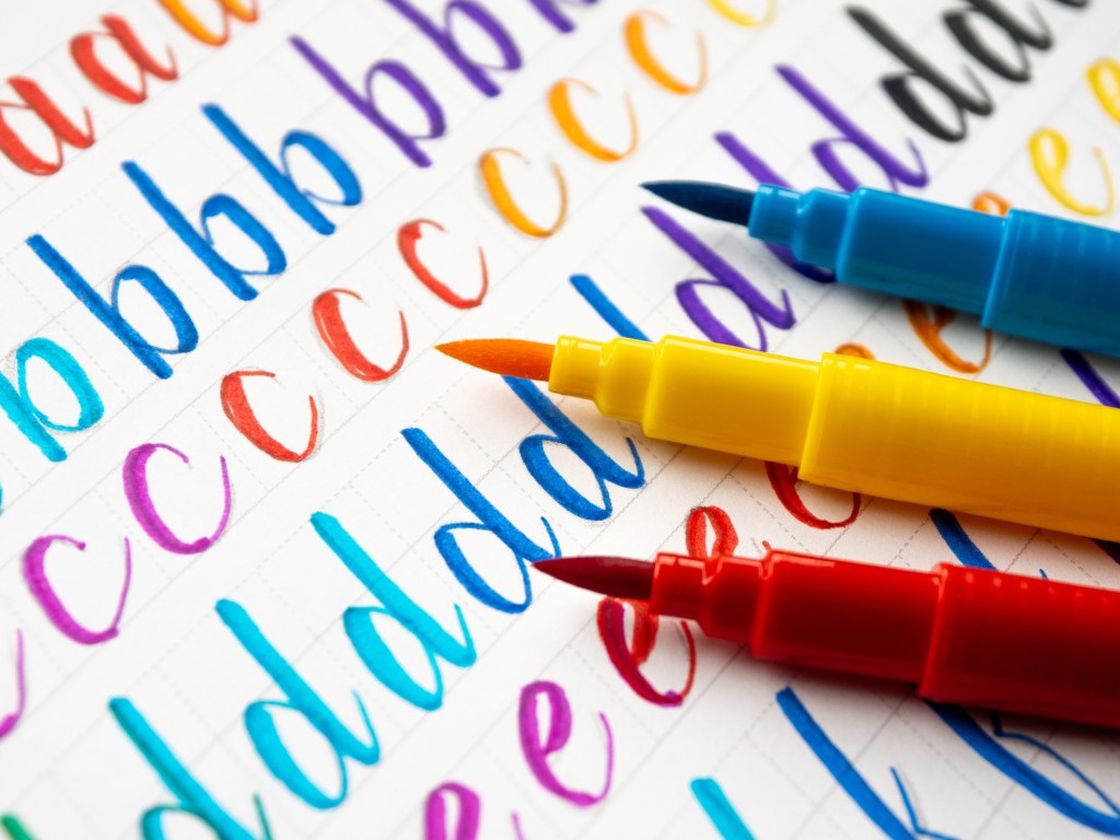 Handlettering: Die ersten Schritte