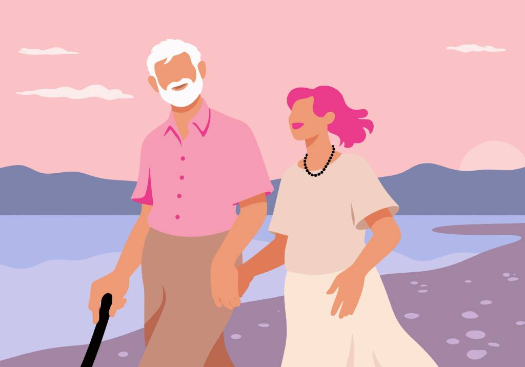 Rentner Ruhestand im Ausland