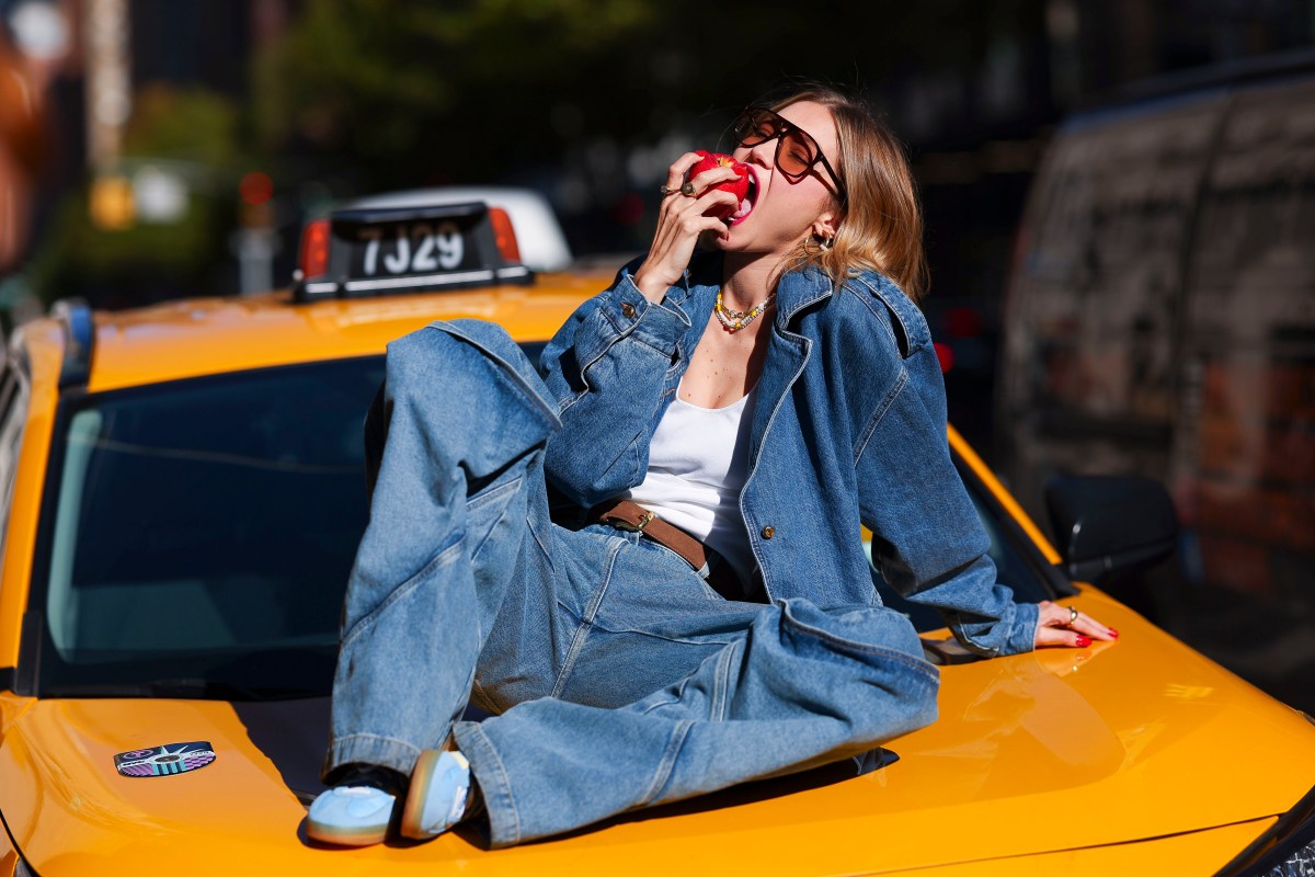 Gigi Hadid in Adidas Sneakers