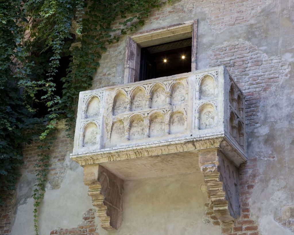 Romeo und Julia Balkon in Verona