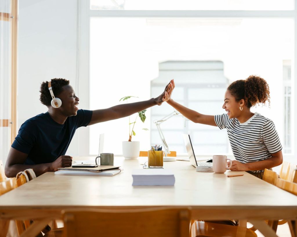 Kollegen Zusammenhalt