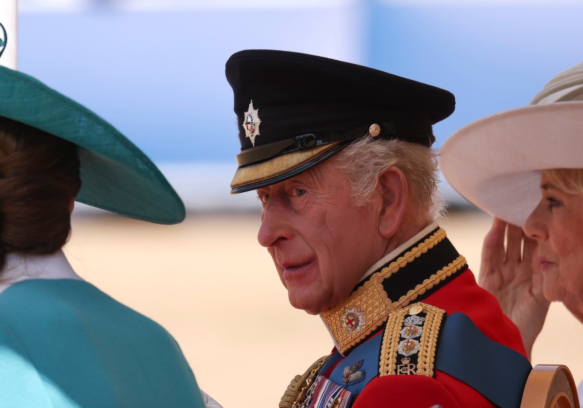 König Charles III. bei einer öffentlichen Veranstaltung.