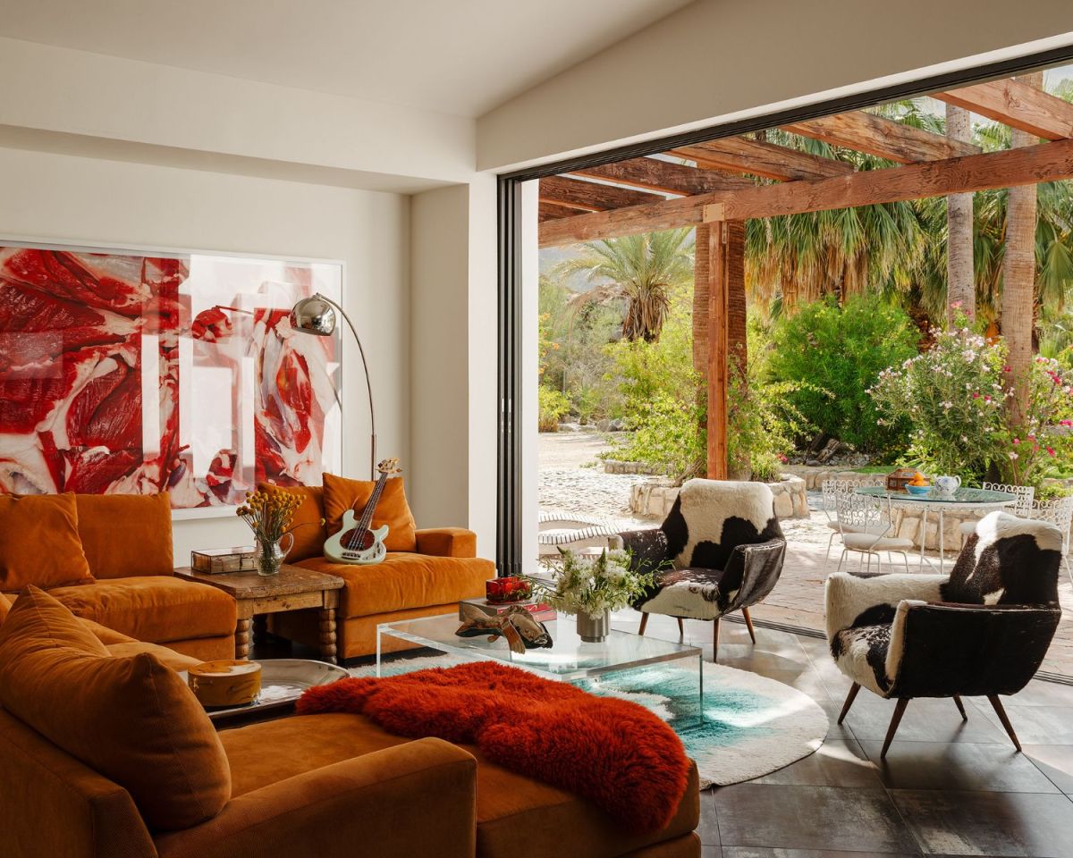 Wohnzimmer im angesagten Eclectic Interior