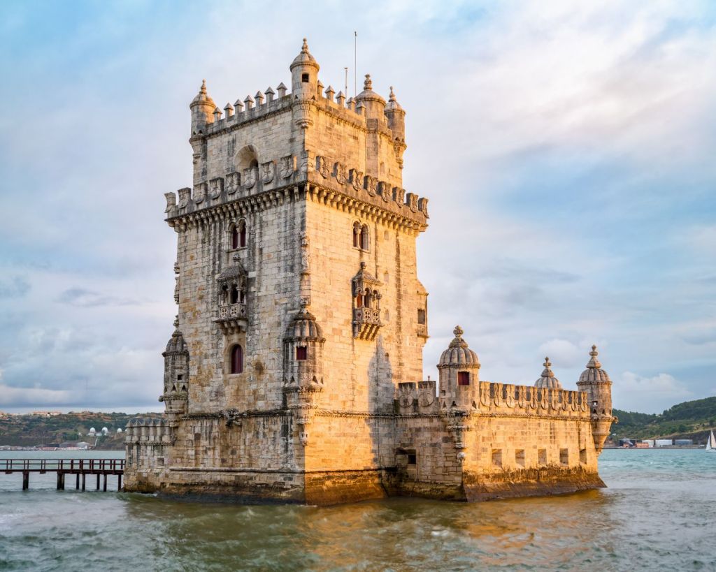 Bel&eacute;m Turm in Lissabon