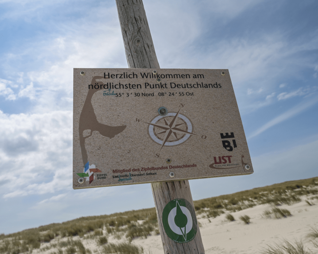 N&ouml;rdlichster Punkt Deutschlands