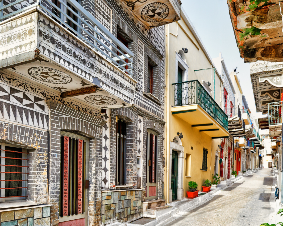 Pyrgi in Griechenland