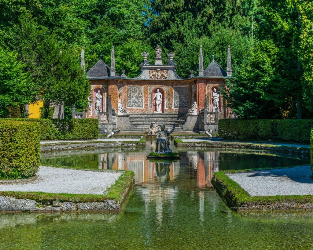 Wasserspiele in Hellbrunn