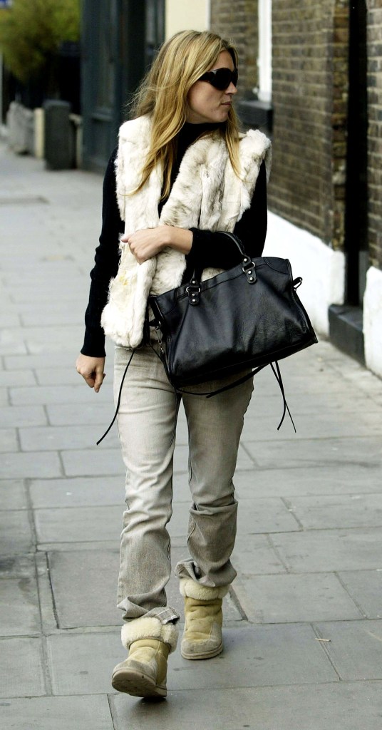 Kate Moss 2003 in West-London