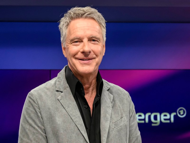 Jörg Pilawa als Gast bei einer TV-Sendung.