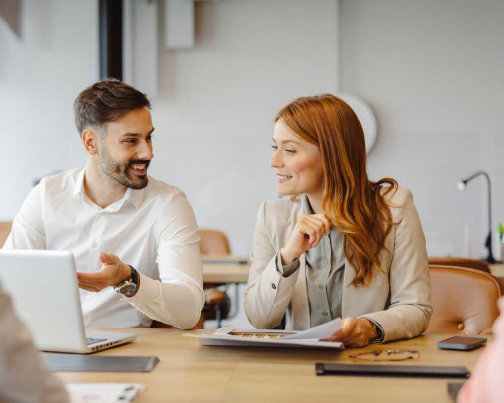 Gespr&auml;ch Kollegen