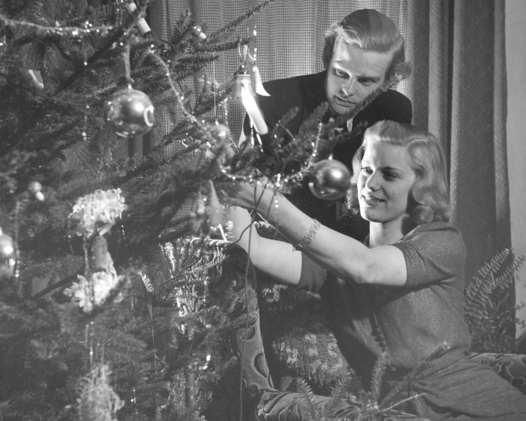 alter Weihnachtsbaumschmuck