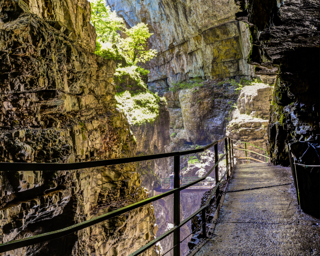 Dieses einzigartige Naturdenkmal liegt in Oberstdorf/Allgäu und ist die tiefste Felsenschlucht Mitteleuropas.