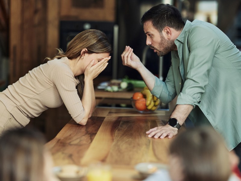 Paar Narzisst Trennung Streit manipulieren