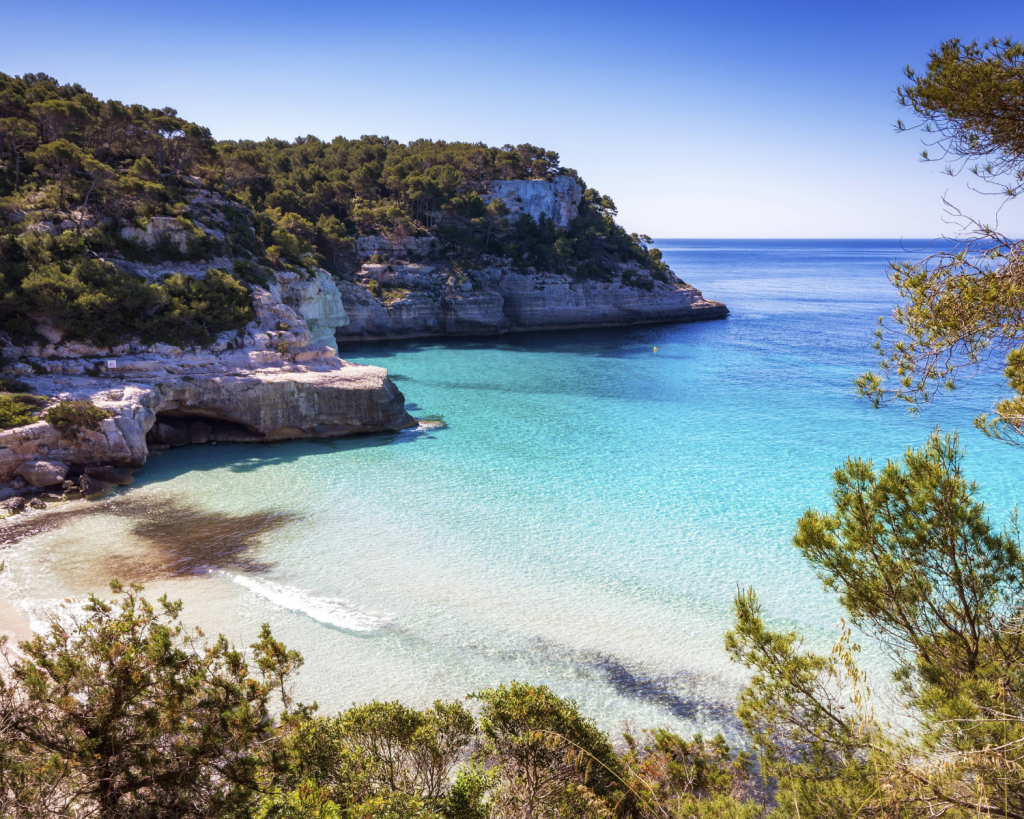 Menorca (Minorca) geh&ouml;rt zur spanischen Mittelmeerinselgruppe der Balearen. 