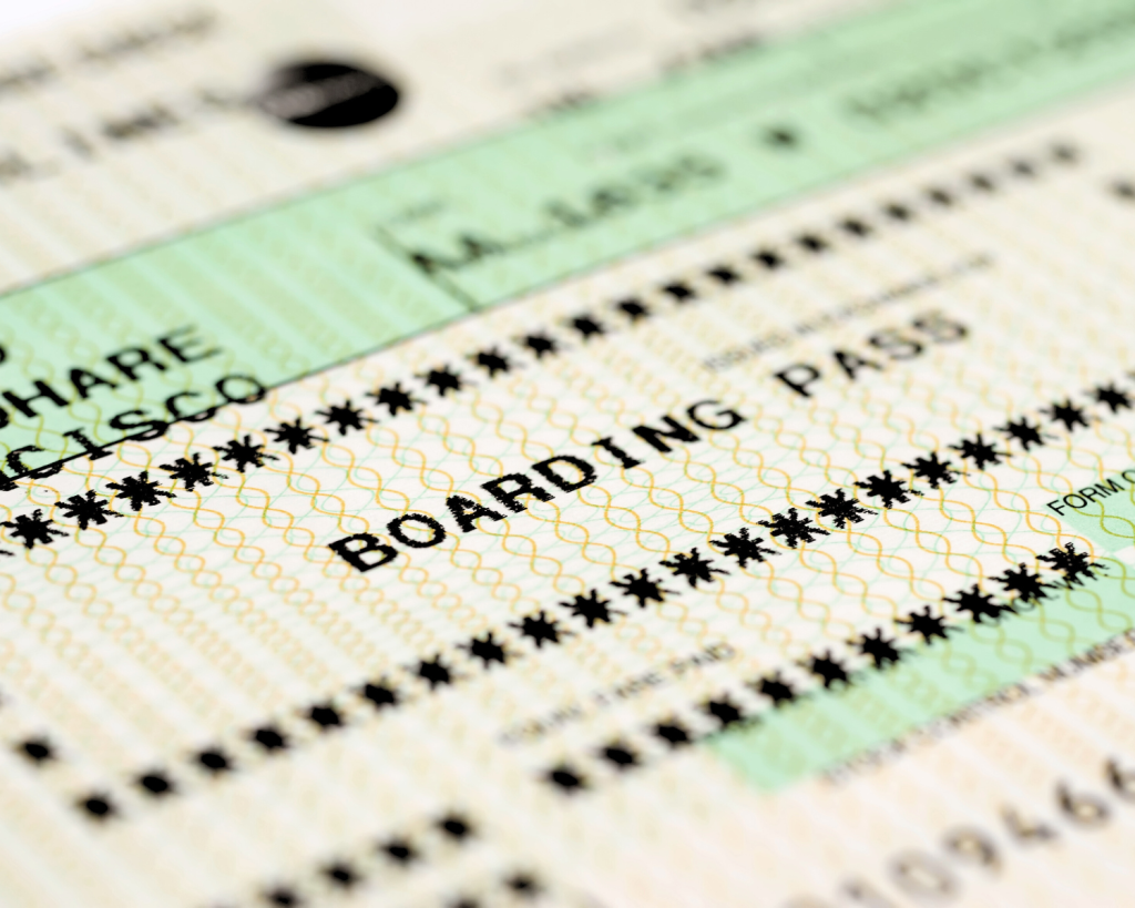 Oft am Flughafen oder Bahnhof: Die Klarsichth&uuml;llen sind meist dabei!