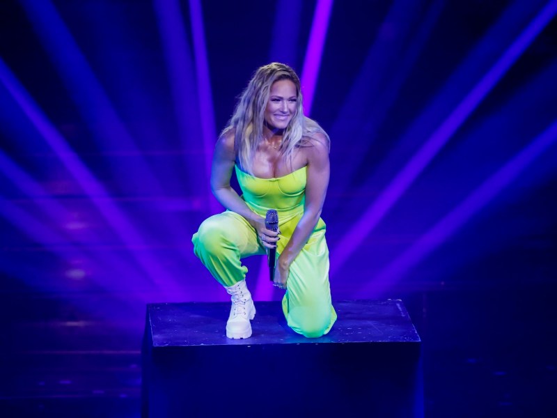 Helene Fischer bei einem TV-Auftritt.